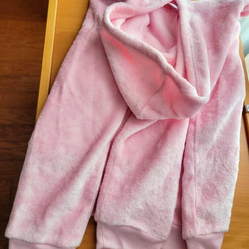 Love Tribe plush hoodie sz M - Picture 4 of 6